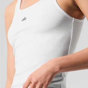 ALO Yoga White Tank Top